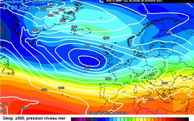 Previsione per venerdì 27 ottobre