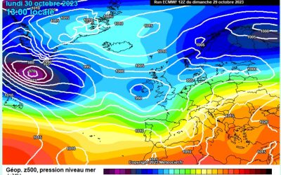Previsione per lunedì 30 ottobre