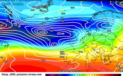 Previsione per mercoledì 1 novembre