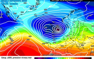 Previsione per giovedì 2 novembre