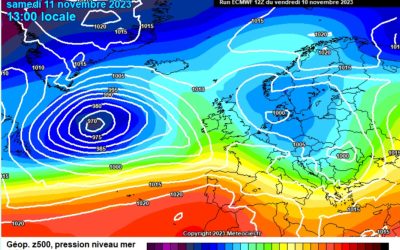 Previsione per sabato 11 novembre