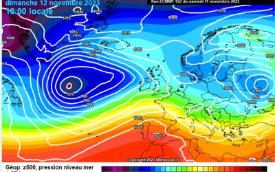 Previsione per domenica 12 novembre