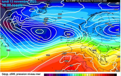 Previsione per lunedì 13 novembre