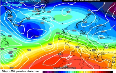 Previsione per mercoledì 15 novembre