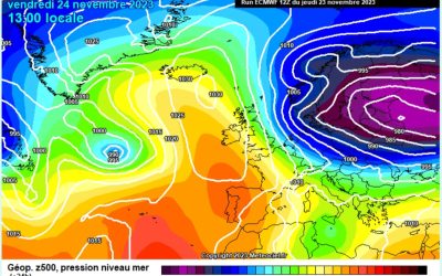 Previsione per venerdì 24 novembre