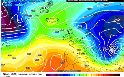 Previsione per domenica 26 novembre