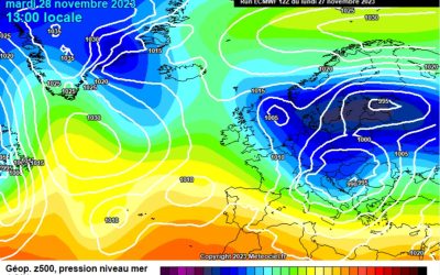 Previsione per martedì 28 novembre