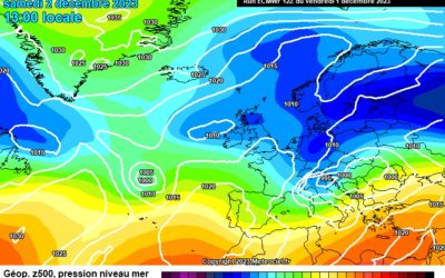 Previsione per sabato 2 dicembre