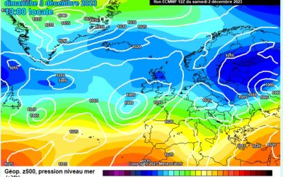 Previsione per domenica 3 dicembre