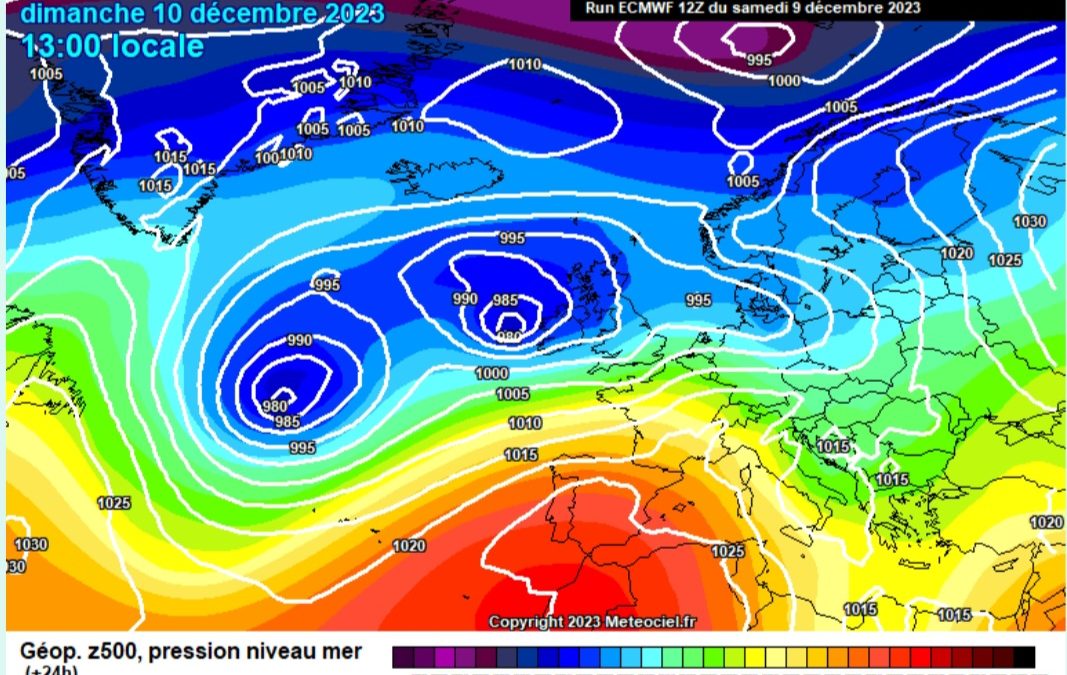 Previsione per domenica 10 dicembre