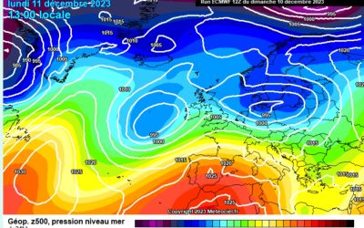 Previsione per lunedì 11 dicembre