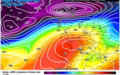 Previsione per sabato 16 dicembre