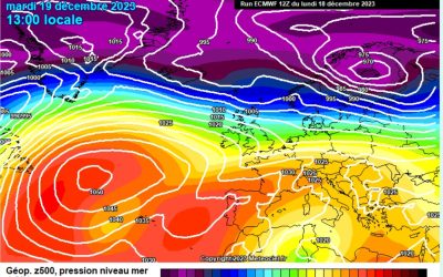 Previsione per martedì 19 dicembre