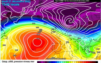 Previsione per giovedì 21 dicembre