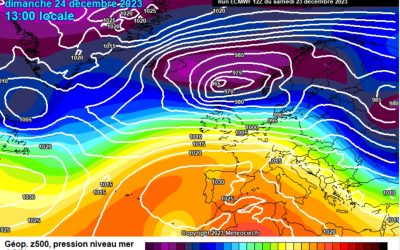 Previsione per domenica 24 dicembre