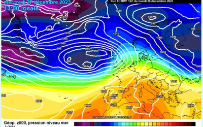 Previsione per mercoledì 27 dicembre