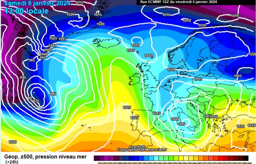 Previsione per sabato 6 gennaio