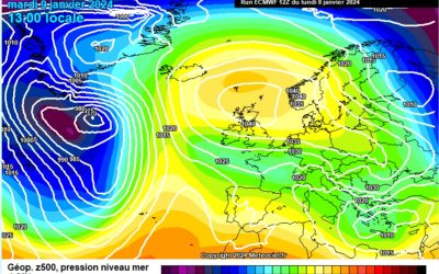 Previsione per martedì 9 gennaio