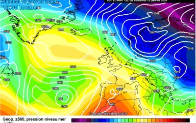 Previsione per sabato 13 gennaio