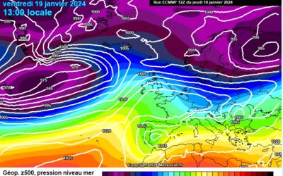 Previsione per venerdì 19 gennaio