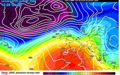 Previsione per venerdì 26 gennaio