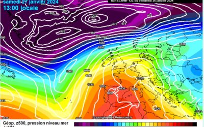 Previsione per sabato 27 gennaio