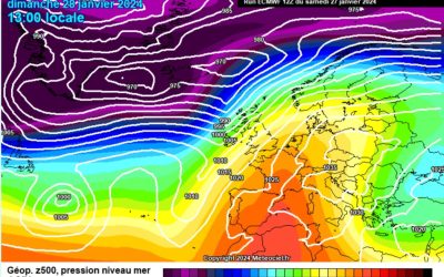 Previsione per domenica 28 gennaio