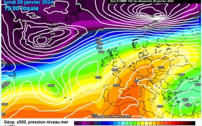 Previsione per lunedì 29 gennaio
