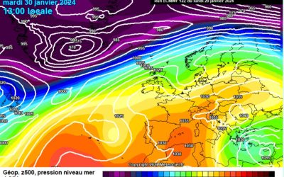 Previsione per martedì 30 gennaio