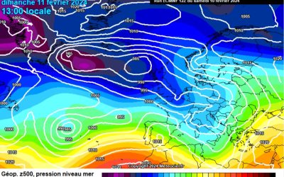 Previsione per domenica 11 febbraio