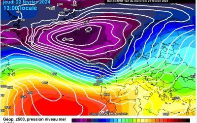 Previsione per giovedì 22 febbraio