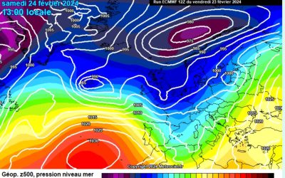 Previsione per sabato 24 febbraio