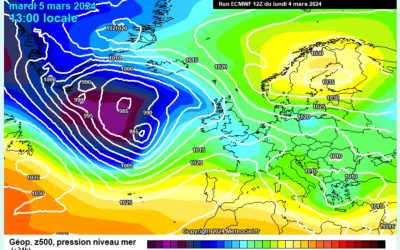 Previsione per martedì 5 marzo