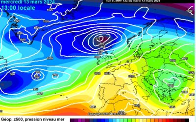 Previsione per mercoledì 13 marzo