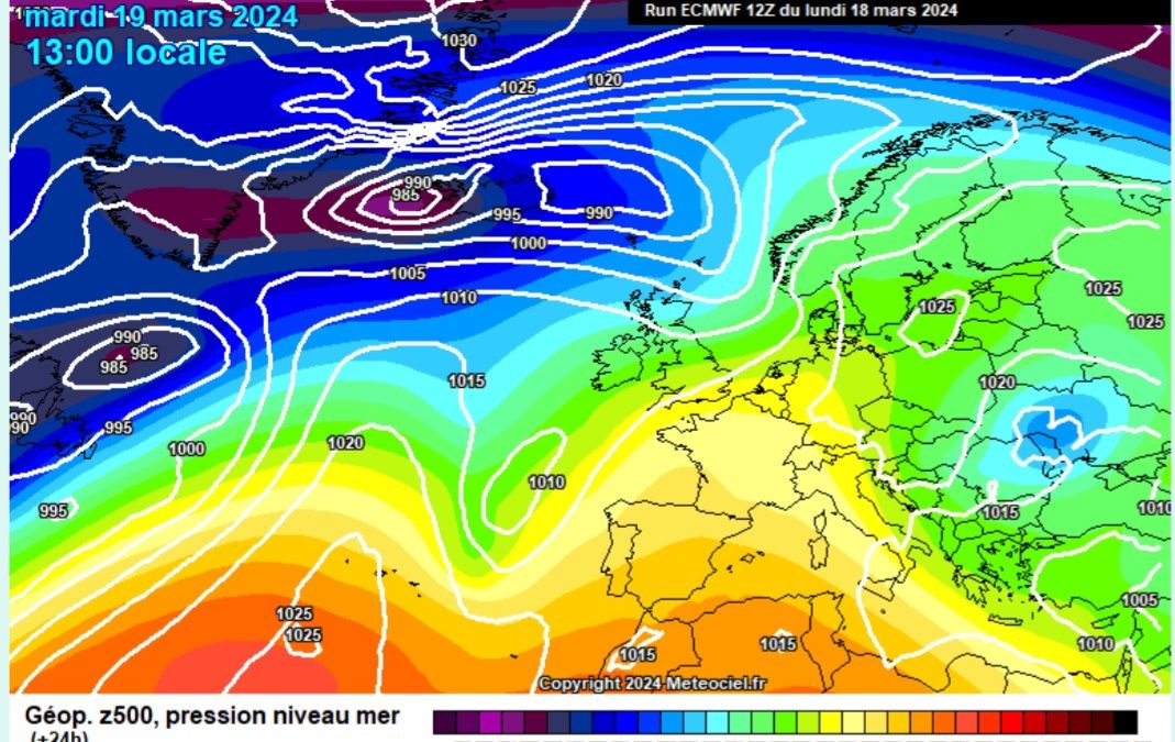 Previsione per martedì 19 marzo