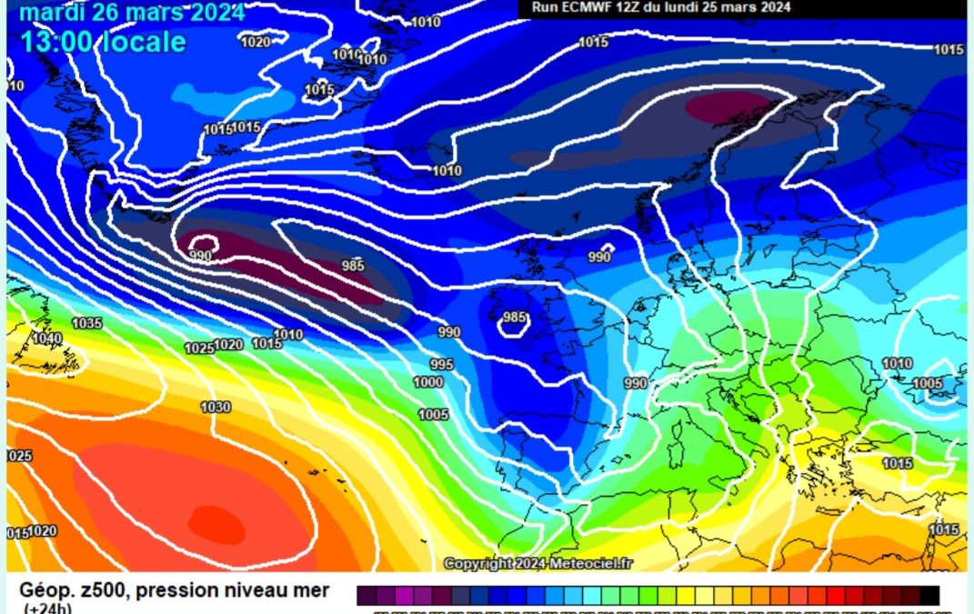 Previsione per martedì 26 marzo