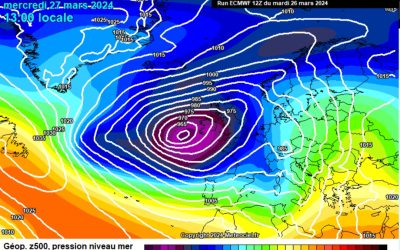 Previsione per mercoledì 27 marzo