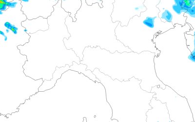 Animazione piogge per Sabato 16 Marzo