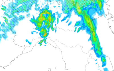 Peggioramento in arrivo entro sera/notte al Nord