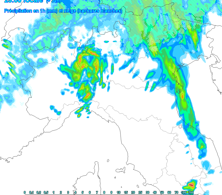 Peggioramento in arrivo entro sera/notte al Nord