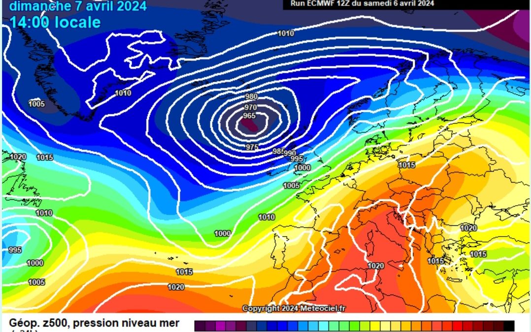 Previsione per domenica 7 aprile