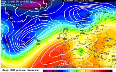 Previsione per mercoledì 10 aprile