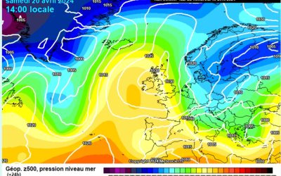 Previsione per sabato 20 aprile