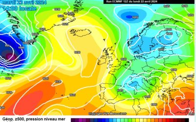 Previsione per martedì 23 aprile