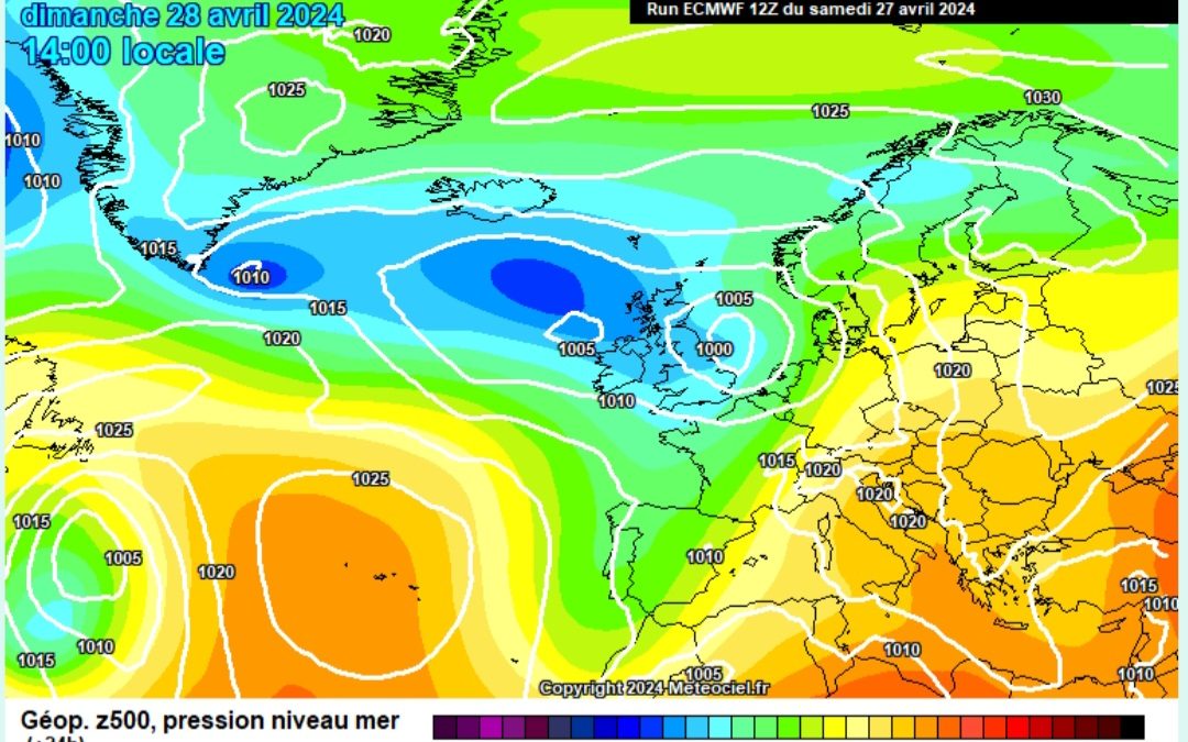 Previsione per domenica 28 aprile