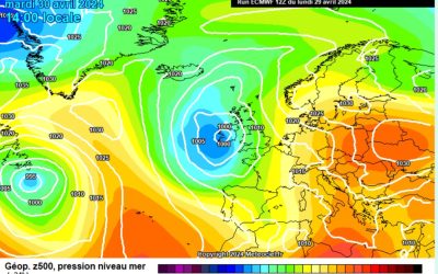 Previsione per martedì 30 aprile