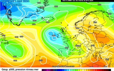 Previsione per mercoledì 1 maggio