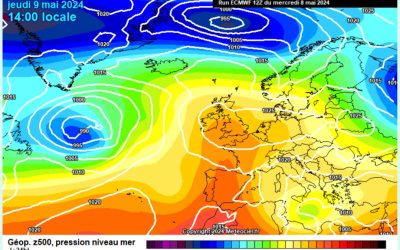 Previsione per giovedì 9 maggio