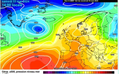 Previsione per sabato 11 maggio