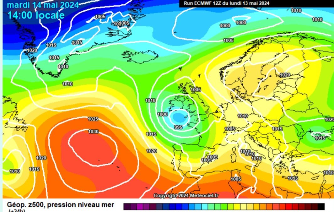 Previsione per martedì 14 maggio